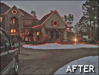 Home After Winter Snow Theme